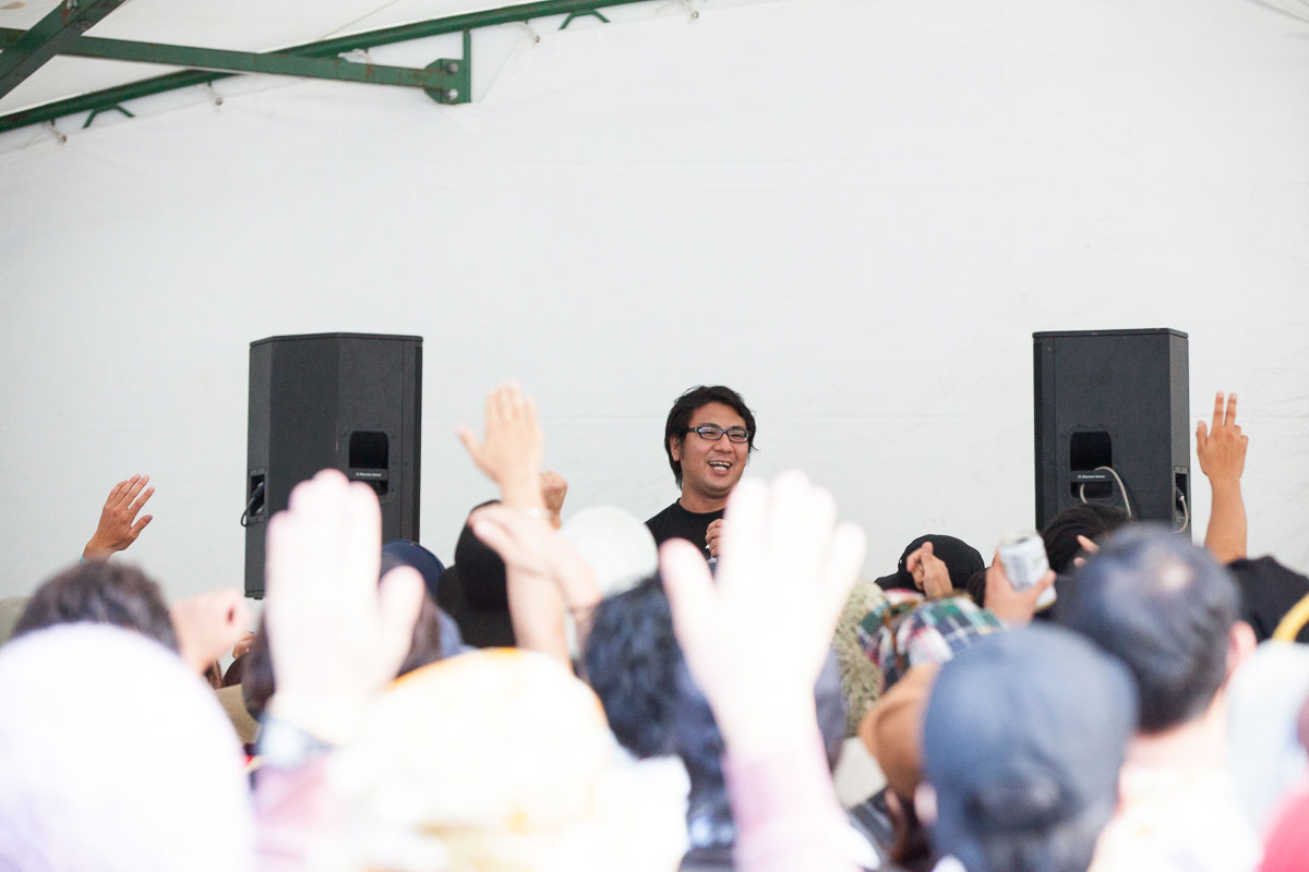 PUNPEE DAY1 おやきステージ｜りんご音楽祭2014 オフィシャルフォト